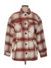 Love Tree 100% Polyester Plaid Red Jacket Size M - photo 1