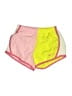 Nike 100% Polyester Color Block Pink Athletic Shorts Size 5 - 6 - photo 1