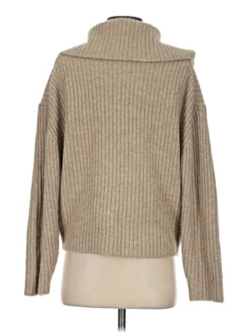 Olivaceous Turtleneck Sweater (view 2)