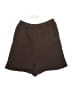 Zara 100% Bamboo Solid Brown Shorts Size L - photo 1