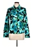 French Laundry Print Teal Jacket Size L - photo 1
