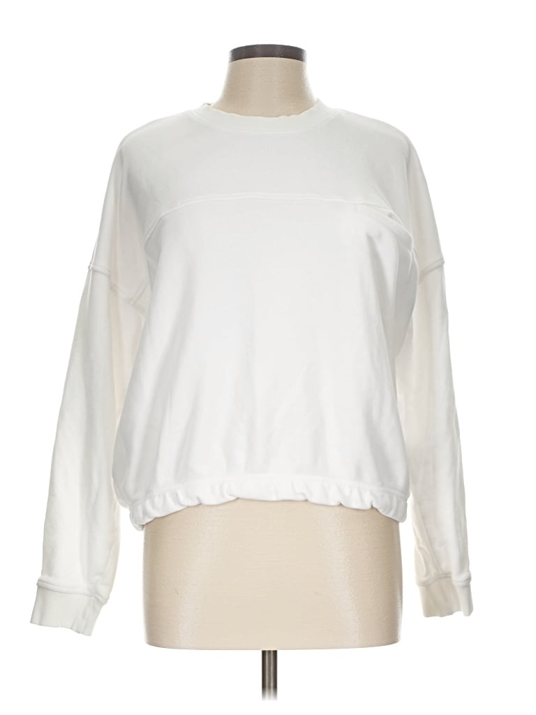 Pre-owned Vuori Sweatshirt In White