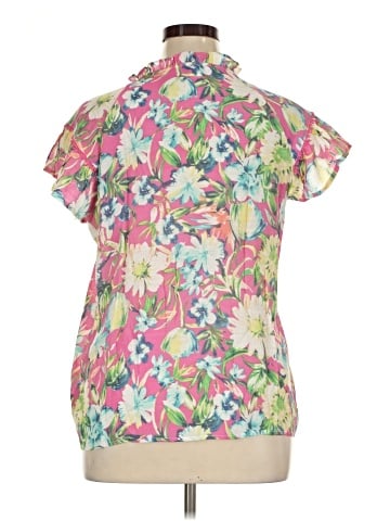 Counterparts Short Sleeve Blouse (view 2)