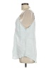 Versona 100% Lyocell Blue Sleeveless Blouse Size L - photo 5