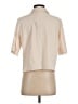BTFBM 100% Polyester Color Block Ivory Short Sleeve Blouse Size S - photo 2