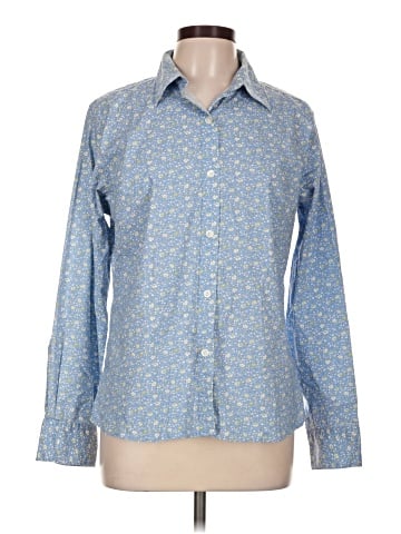L.L.Bean Long Sleeve Button-Down Shirt (view 1)