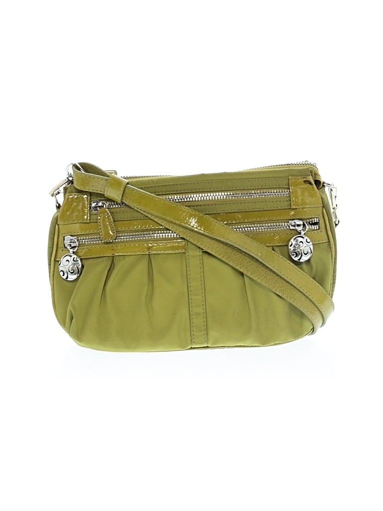 Pre-owned Brighton Crossbody Bag In Green