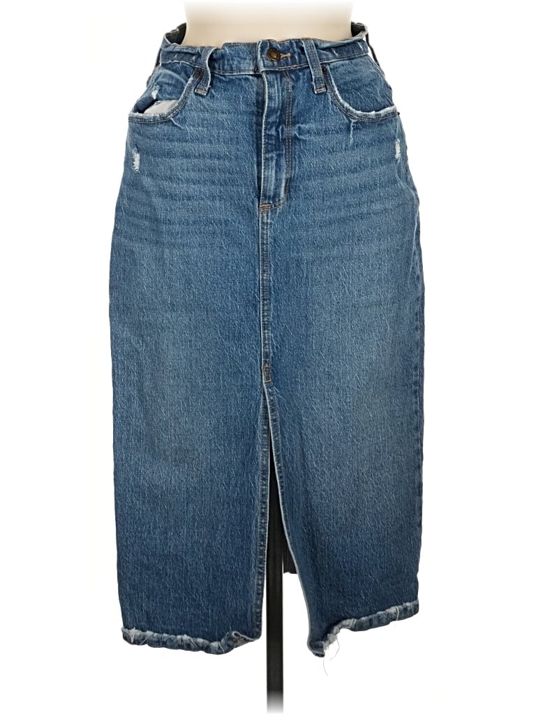Pre-owned Universal Thread Denim Skirt In Blue