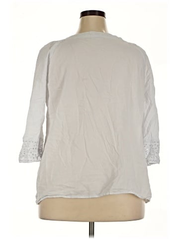 Indigo Soul 3/4 Sleeve Blouse (view 2)