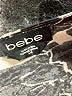 Bebe Graphic Silver Long Sleeve Blouse Size L - photo 7