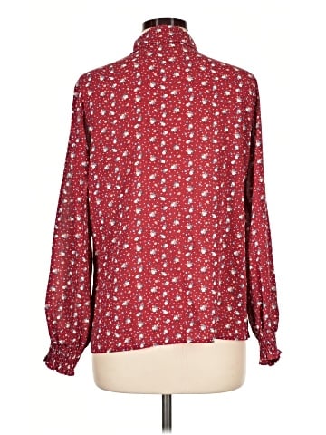 Allegra K Long Sleeve Blouse (view 2)
