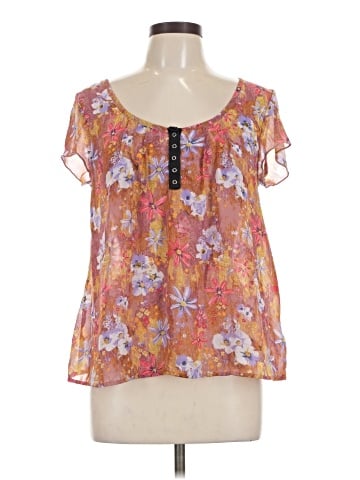 Mimi Chica Short Sleeve Blouse (view 1)