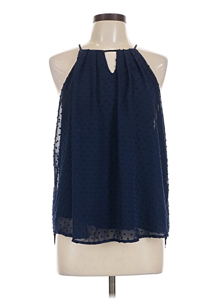 Pre-owned Alya Sleeveless Blouse In Blue