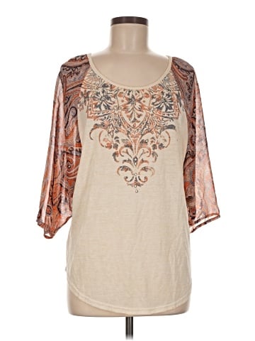 Miss Me 3/4 Sleeve Top (view 1)