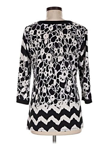 Notations 3/4 Sleeve Blouse (view 2)