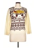 Maruchan 100% Acrylic Graphic Yellow Pullover Sweater Size L - photo 1