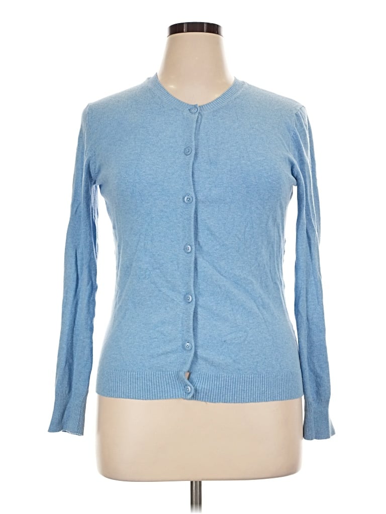 Pre-owned Cherokee Cardigan Sweater In Blue