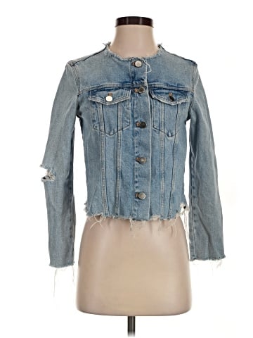 Zara TRF Denim Jacket (view 1)