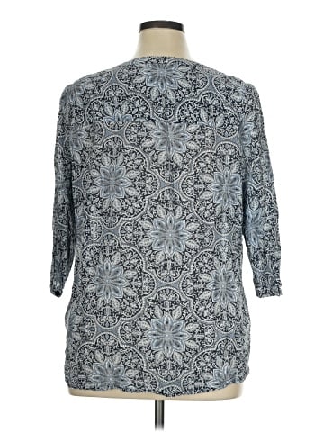 Croft & Barrow 3/4 Sleeve Blouse (view 2)
