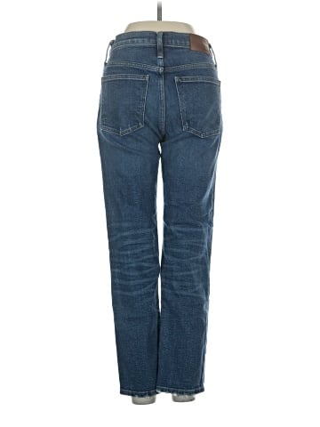 Madewell Mid-Rise Classic Straight Jeans in Carsondale Wash (view 2)