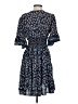 Max Studio 100% Polyester Floral Blue Casual Dress Size S - photo 2