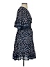 Max Studio 100% Polyester Floral Blue Casual Dress Size S - photo 4