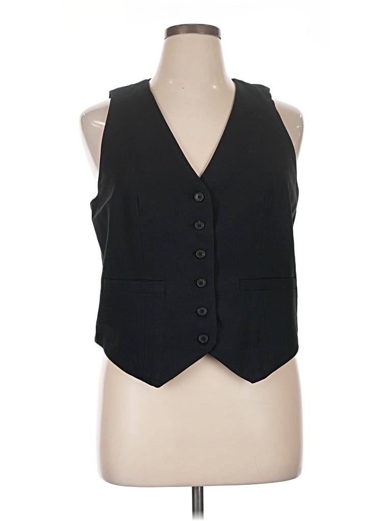 Pre-owned A New Day Tuxedo Vest In Black