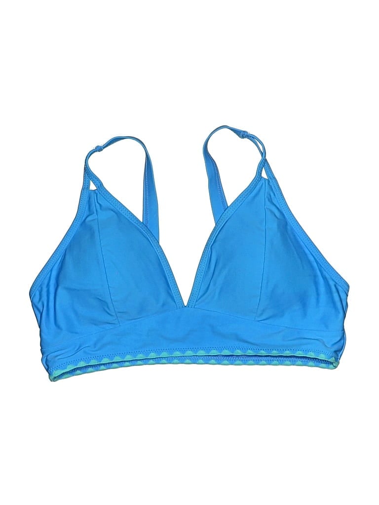 Pre-owned Blooming Jelly Swimsuit Top Blue Swimwear