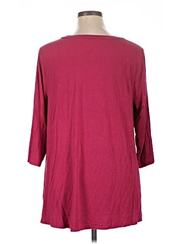 Jessica London 3/4 Sleeve T-Shirt (view 2)