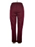 Blair 100% Polyester Solid Burgundy Track Pants Size 16 - photo 2