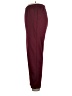 Blair 100% Polyester Solid Burgundy Track Pants Size 16 - photo 5