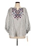 Ruby Rd. Gray 3/4 Sleeve Blouse Size 1X - photo 1