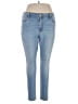 Old Navy Solid Blue Jeans Size 14 - photo 1