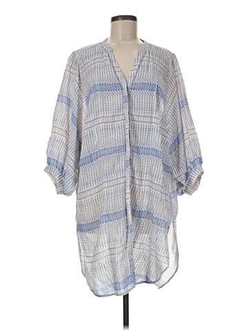 Maeve 3/4 Sleeve Button-Down Shirt (view 1)