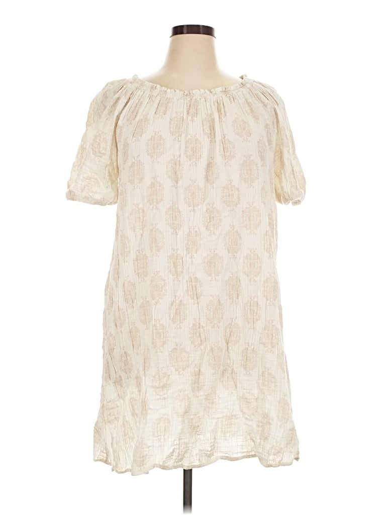 Pre-owned Wonderly Casual Dress In Ivory