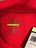 IZOD 100% Polyester Red Short Sleeve Polo Size XL - photo 7