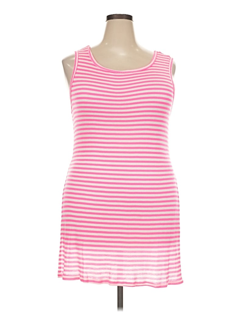 Pre-owned Blush Sleeveless T-shirt In Pink