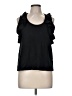 Deletta Black Sleeveless Blouse Size M - photo 1