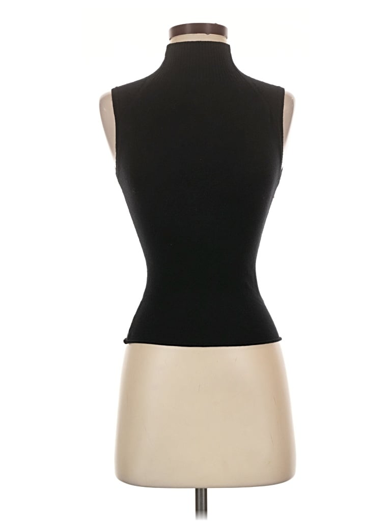 Pre-owned Easel Sleeveless Turtleneck In Black
