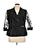 Leslie Fay 100% Polyester Silver Blazer Size 16 - photo 1