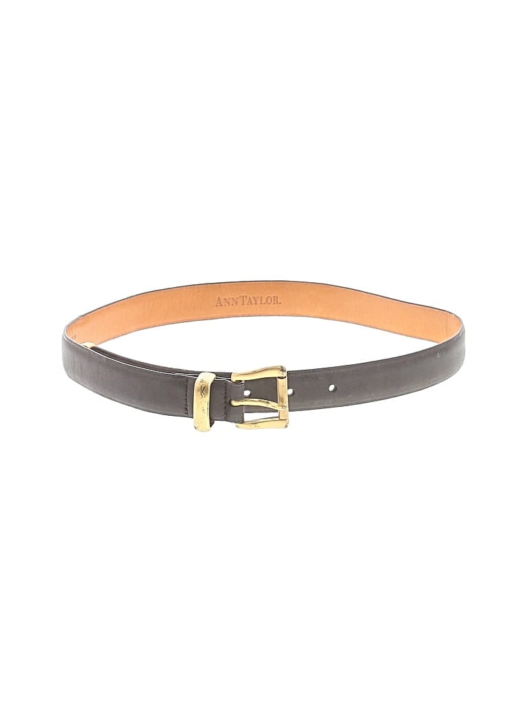 Pre-owned Ann Taylor Leather Belt In Brown