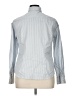 Paul Stuart Stripes Blue Long Sleeve Button-Down Shirt Size 14 - photo 2