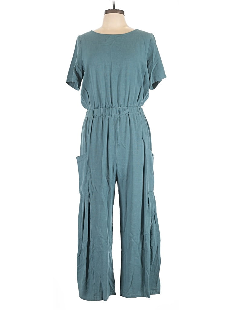 Pre-owned Unbranded Jumpsuit In Teal