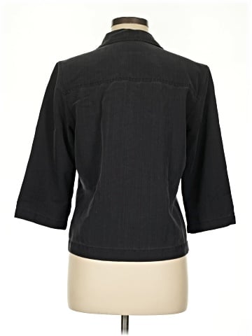 Caribbean Joe 3/4 Sleeve Button-Down Shirt (view 2)