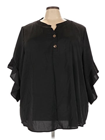 BLOOMCHIC 3/4 Sleeve Blouse (view 1)