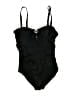Torrid Solid Black One Piece Swimsuit Size 2X Plus (2) - photo 1