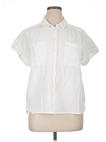 Caslon Short Sleeve Blouse (view 1)