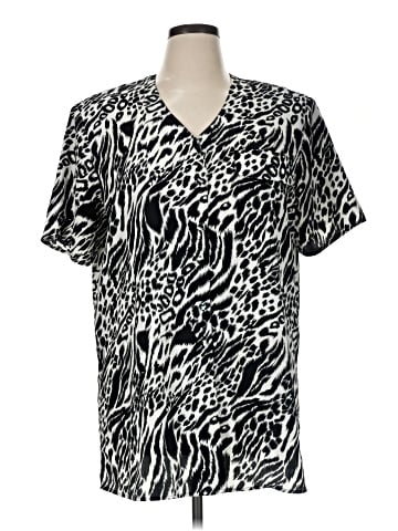 Christie & Jill Short Sleeve Blouse (view 1)