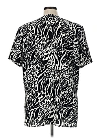 Christie & Jill Short Sleeve Blouse (view 2)
