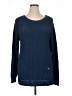 Blair 100% Polyester Blue Pullover Sweater Size XL - photo 1